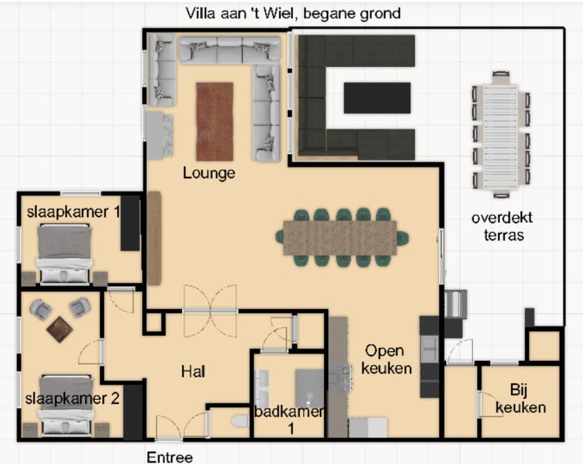 Villa Aan 'T Wiel Op Recreatiepark De Wielen Sint Maarten Exteriör bild